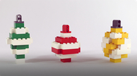 How To Build LEGO Christmas Ornaments