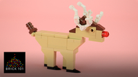 How To Build a LEGO Reindeer (Rudolph)