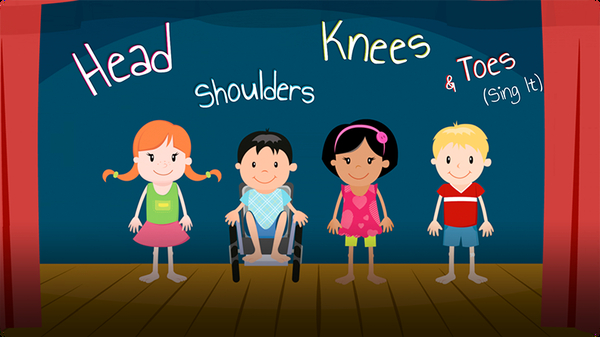 Super Simple Songs: Heads Shoulders Knees and Toes (Sing it) Video ...