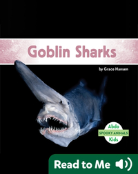 Spooky Animals: Goblin Sharks