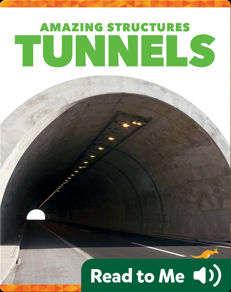 Amazing Structures Tunnels Children's Book by Rebecca Pettiford Discover Children's Books