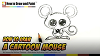 How to Draw a Cartoon Mouse