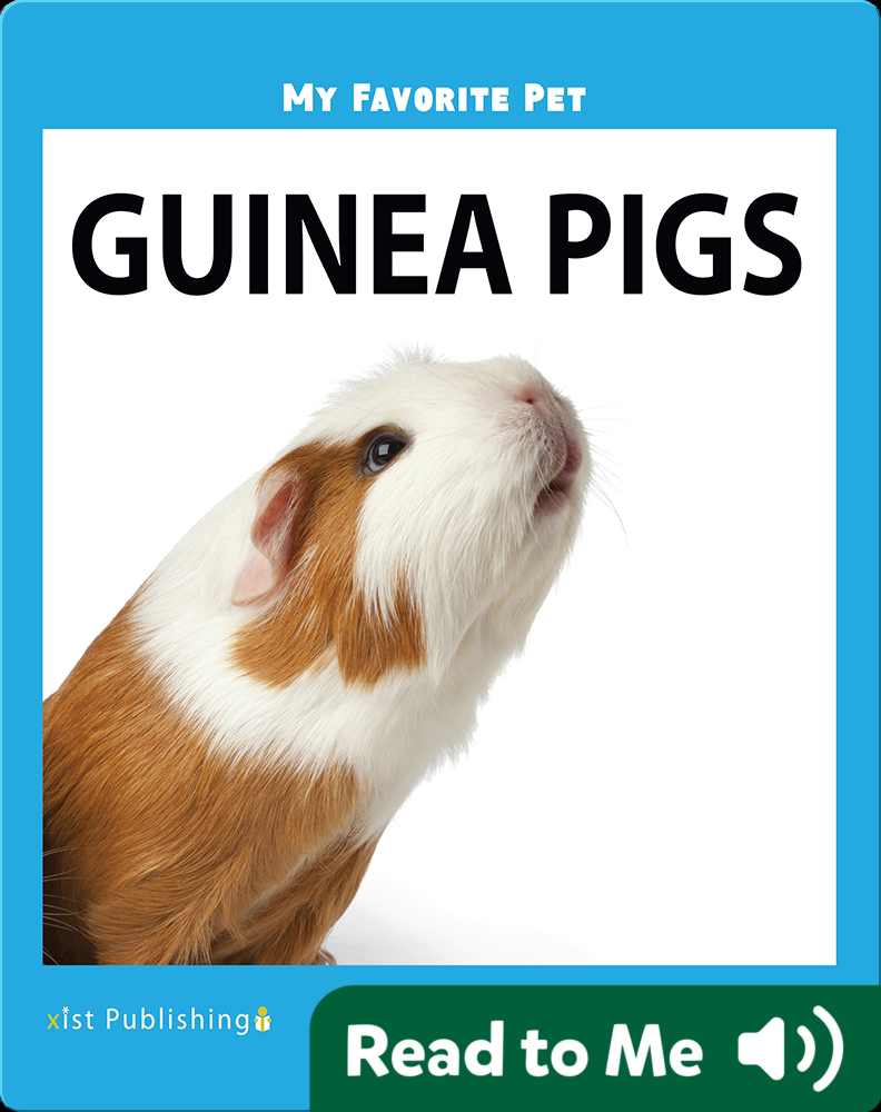 My Favorite Pet Guinea Pigs Children's Book by Victoria Marcos