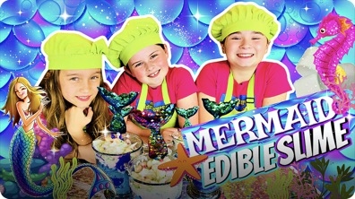 How to Make DIY Edible Mermaid Slime Candy!