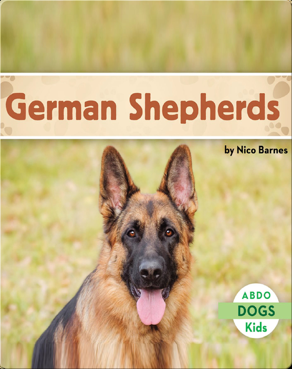 German Shepherds Children's Book by Nico Barnes Discover Children's