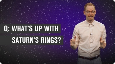 What’s Up with Saturn’s Rings?