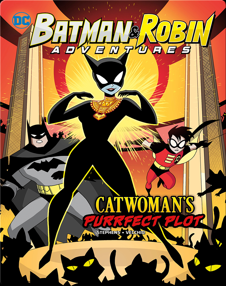 Catwoman's Purrfect Plot Children's Book by Sarah Hines Stephens With
