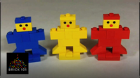 How To Build LEGO Gingerbread Men