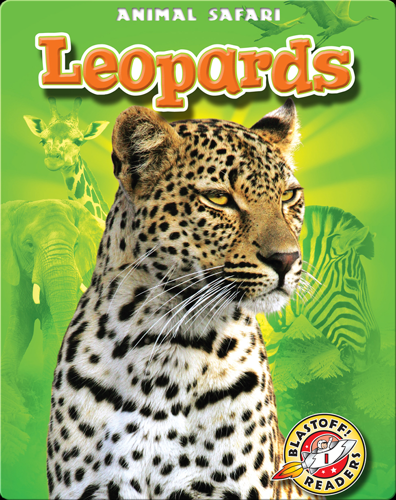 Leopards Animal Safari Children's Book by Megan