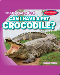 Can I Have a Pet Crocodile?