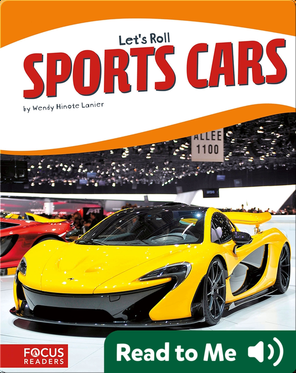 Sports Cars Children's Book by Wendy Hinote Lanier Discover Children