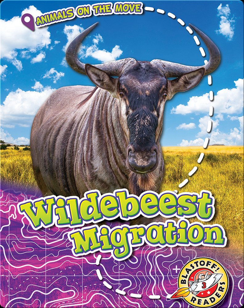 Wildebeest Migration Children #39 s Book by Kari Schuetz Discover