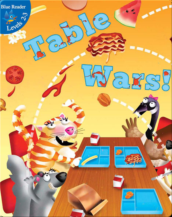 Table Wars Children's Book by Kyla Steinkraus With Illustrations by