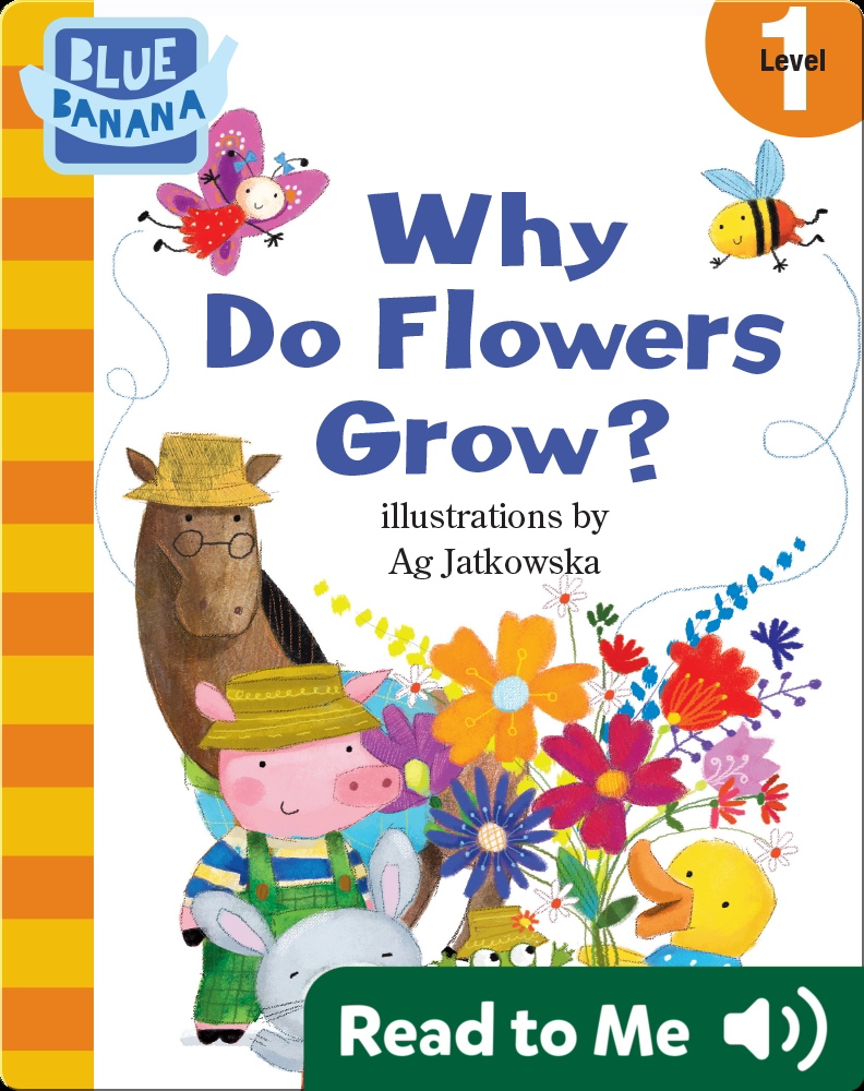 Why Do Flowers Grow? Children's Book by Harriet Ziefert With