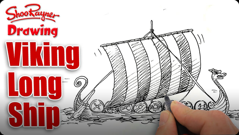 how to draw a viking longship video discover fun and educational videos that kids love epic children s books audiobooks videos more how to draw a viking longship video