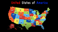 50 States and Capitals for Children