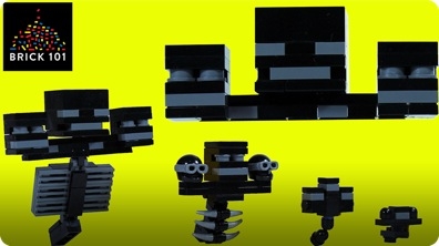 How To Build LEGO Minecraft Wither