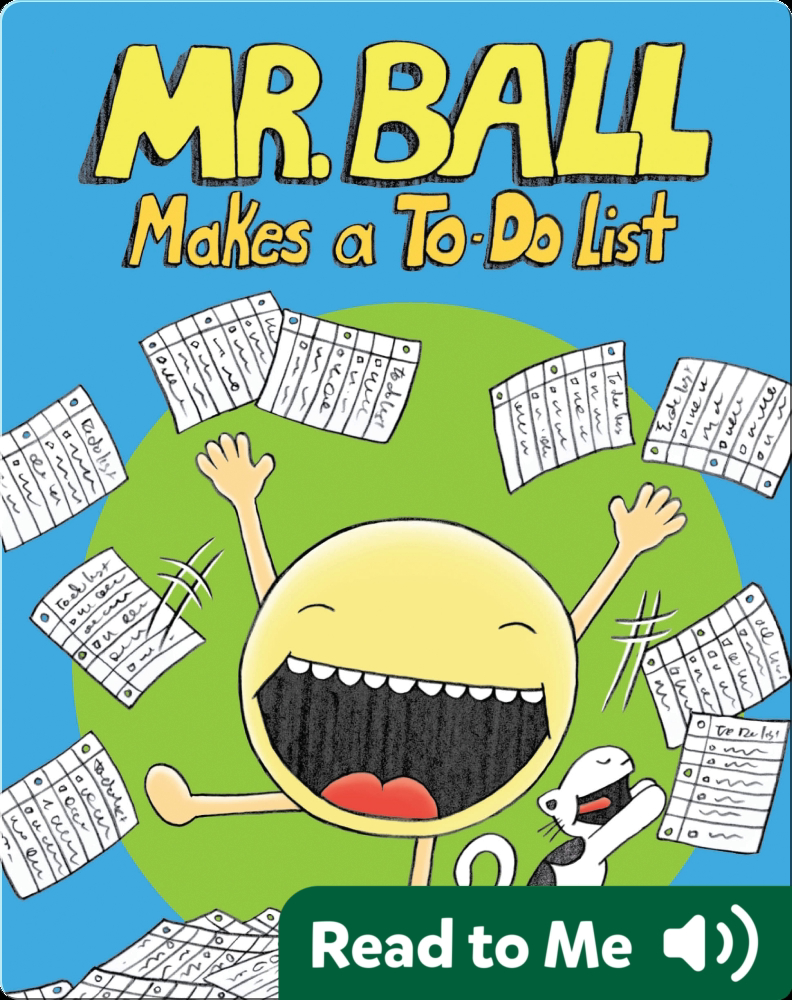 Mr. Ball Makes a ToDo List Children's Book by Michael Townsend With