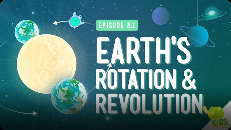 Crash Course Kids Earth s Rotation Revolution Video Discover Fun 