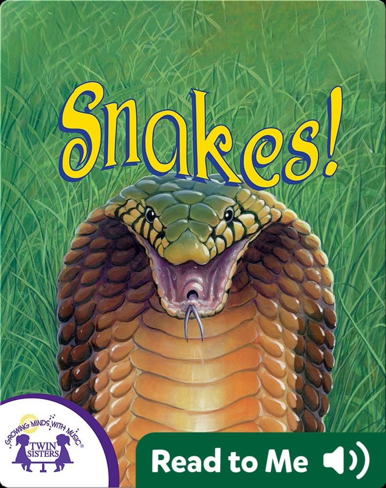Snakes! Children's Book by Christopher Nicholas With Illustrations by