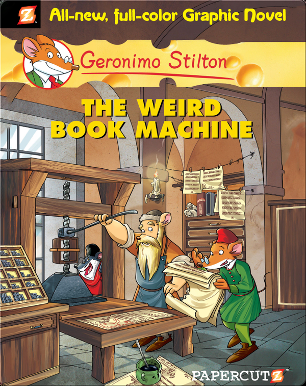 Geronimo Stilton Graphic Novel #9: The Weird Book Machine