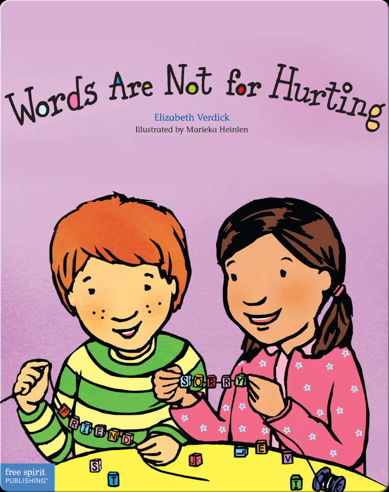 Words Are Not for Hurting Children's Book by Elizabeth Verdick With ...