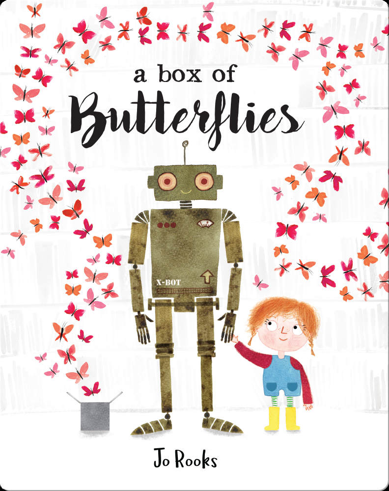 A Box of Butterflies Children's Book by Jo Rooks With Illustrations by