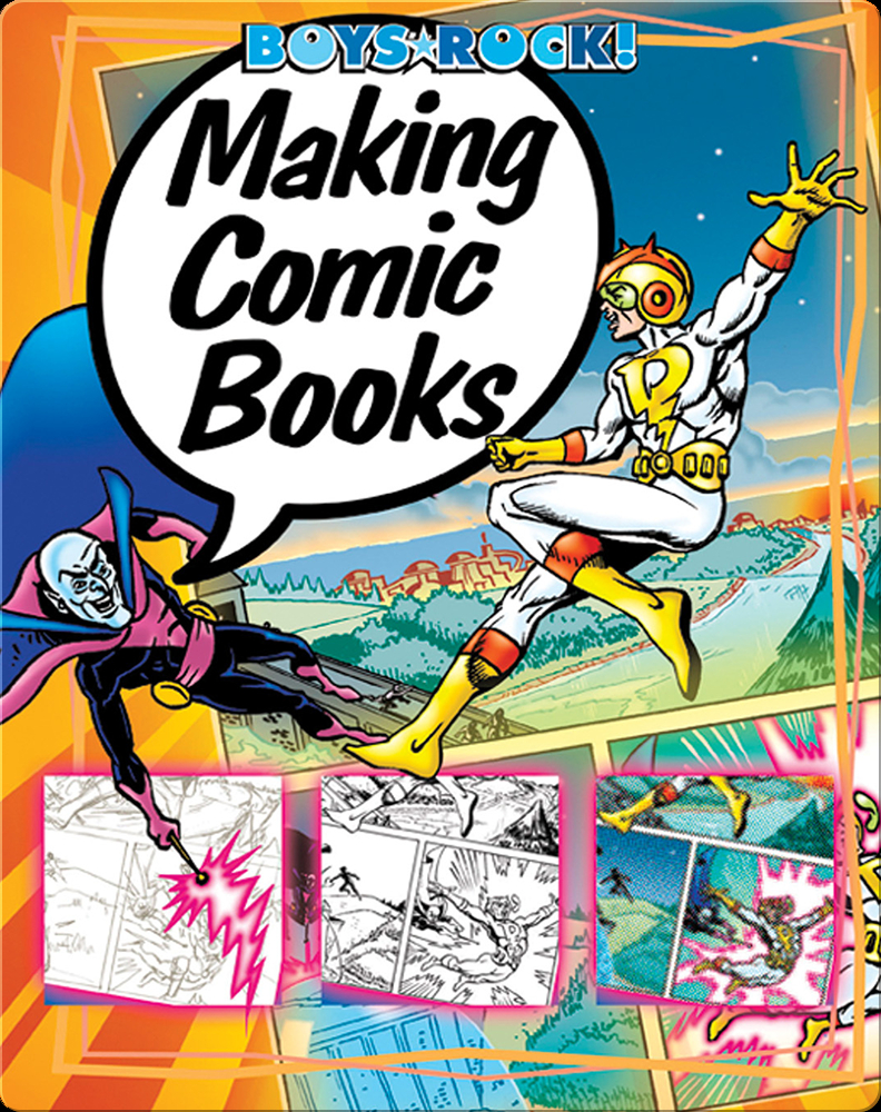 making-comic-books-children-s-book-by-michael-teitelbaum-with