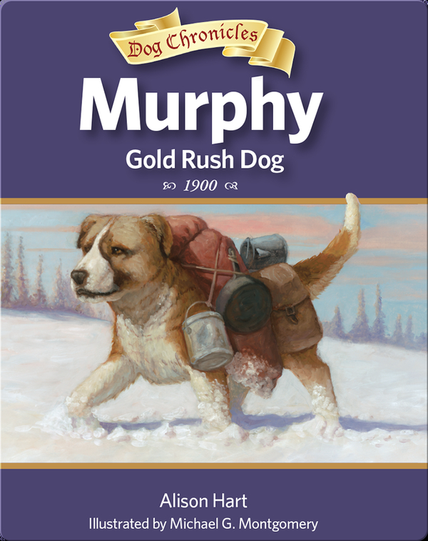 Murphy, Gold Rush Dog Children's Book by Alison Hart With Illustrations