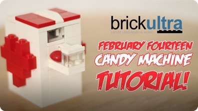 February Fourteen LEGO Candy Machine Instructions Tutorial