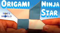 How to Make an Origami Ninja Star (Shuriken) – Double Sided
