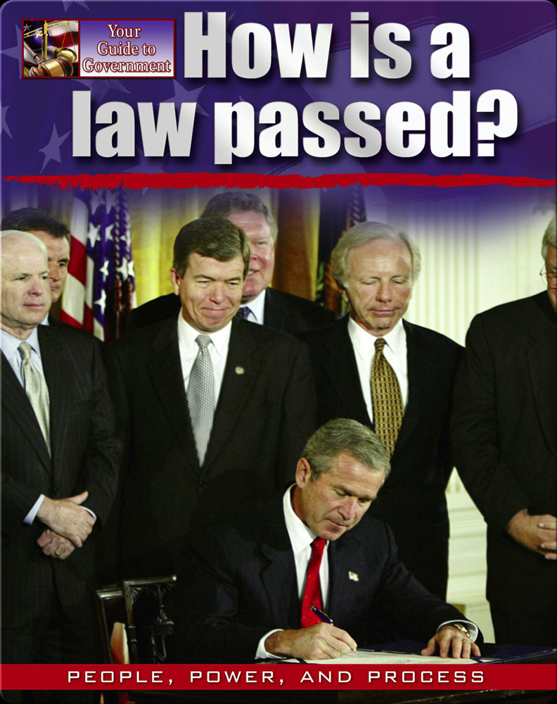 How is a Law Passed? Children's Book by Susan BrightMoore Discover