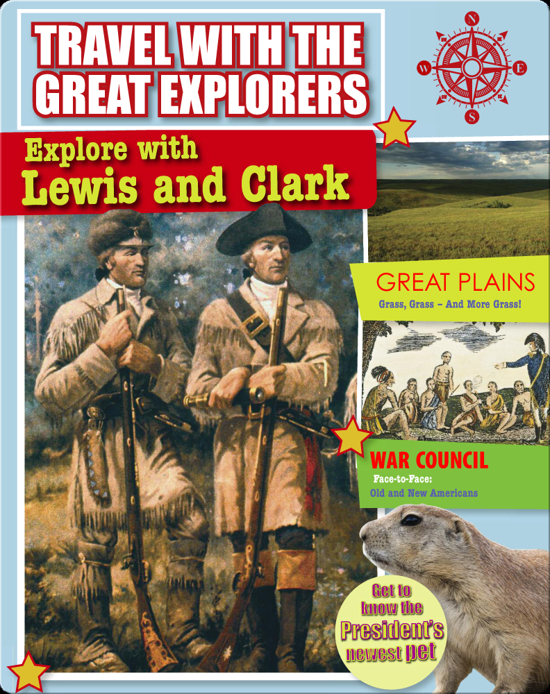 Explore With Lewis and Clark Children's Book by Rachel