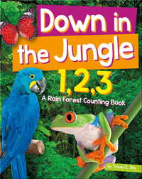 Down In The Jungle 1,2,3: A Rain Forest Counting Book