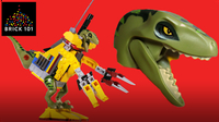 How To Build LEGO Dinosaur Cyborg