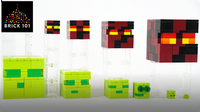 How To Build LEGO Minecraft Slime & Magma Cube