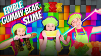 Edible Gummy Bear Slime DIY