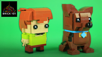 How To Build LEGO Scooby Doo and Shaggy BrickHeadz
