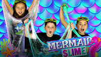 How to Make MAGICAL MERMAID SLIME with Sparkly Glitter!