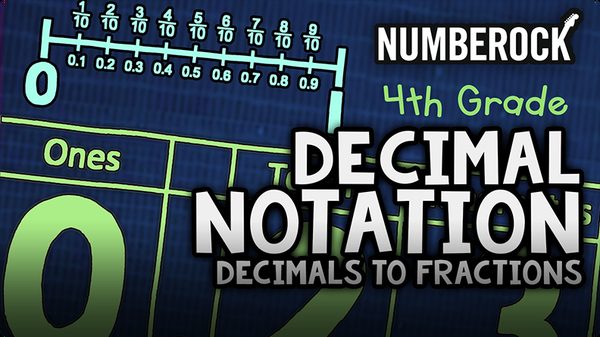 Decimals to Fractions Song | Decimal Notation