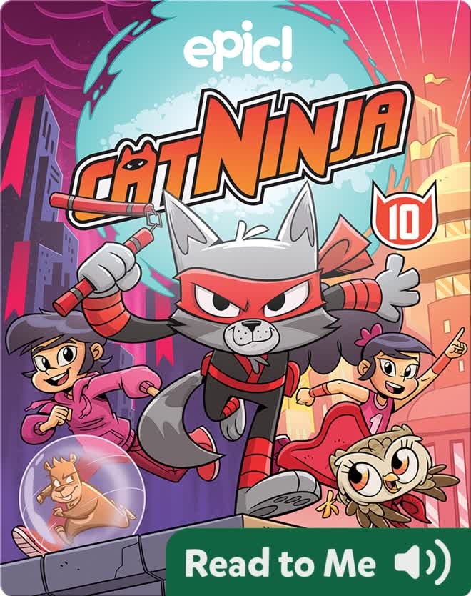 Cat Ninja Book 10: Escape from... the Future!