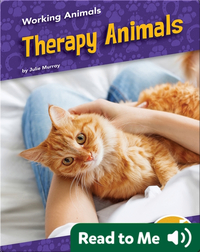 Working Animals: Therapy Animals
