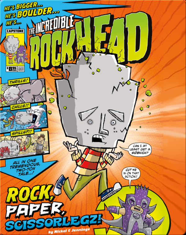The Incredible Rockhead #1-4: Rock, Paper, Scissorlegz!