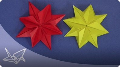 Origami Christmas Star Instructions