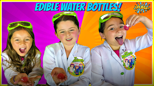 DIY Edible Water Bottle You Can EAT!  Make Your Own Edible Water Bottle
