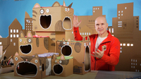 Catland: Cardboard Cat Maze