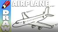 How to Draw a Plane Real Easy