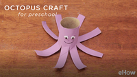 A Simple Octopus Craft for Preschool