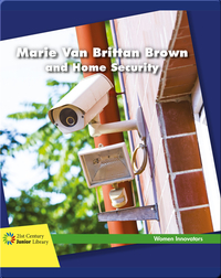 Marie Van Brittan Brown and Home Security
