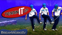 12-Year-Old Amazing Golf Trick Shot | TEARIN' IT UP